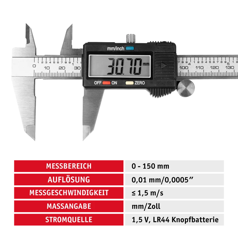 Digitale Schieblehre
