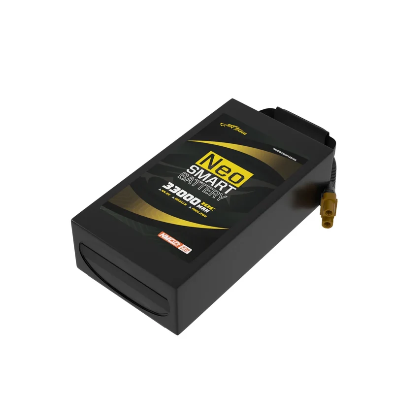 Tattu Neo Compact 33000mAh 12S1P 44,4V 10C Smart UAV LiPo-Akku mit AS150U-F-Stecker