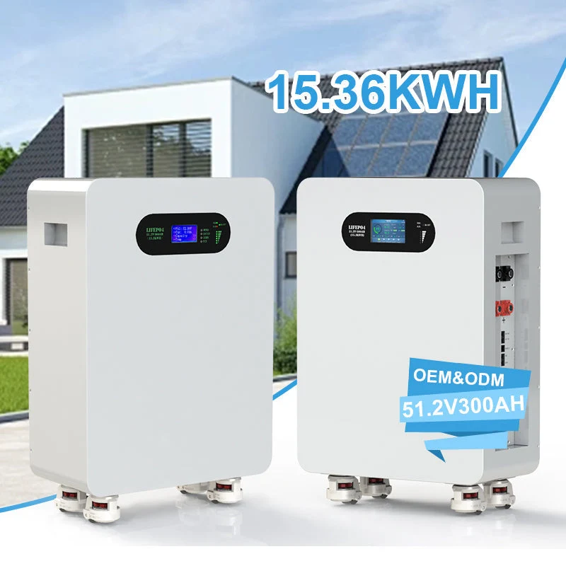 JM 48V 300Ah Home Solar System 15 kw Lithium Energy Storage Batteries 51.2v 15kwh Split Type CAN Communication Wheels Included