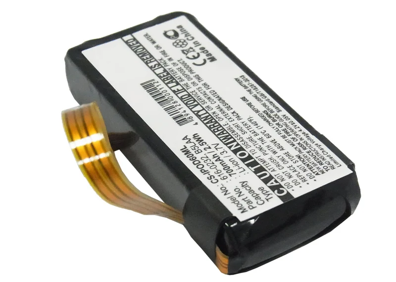 3.7V 700mAh Media Player akku für Apple Microsoft Li-ion