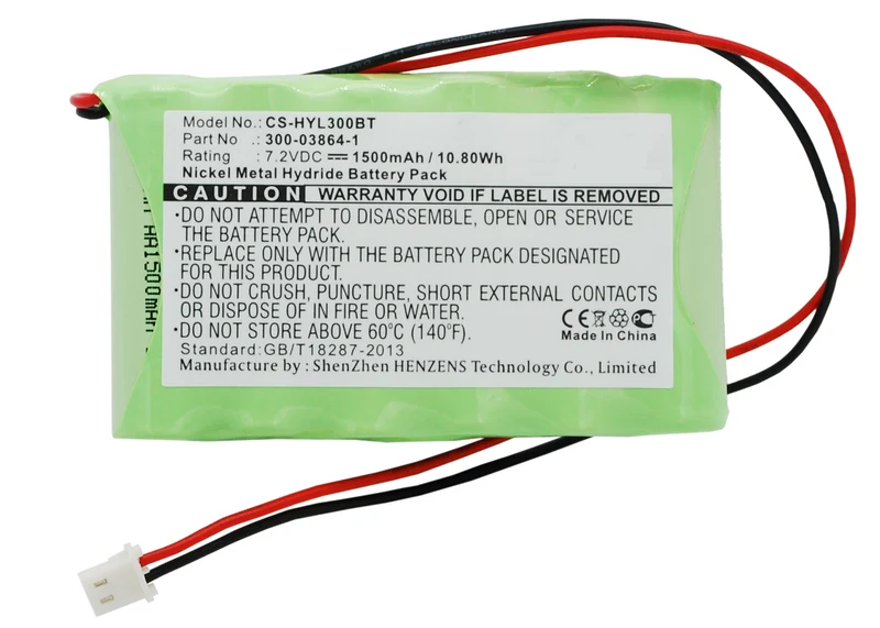 7.2V 1500mAh Alarm System akku für Honeywell ADT Bentel ADI Ademco ADEMCO Ni-MH