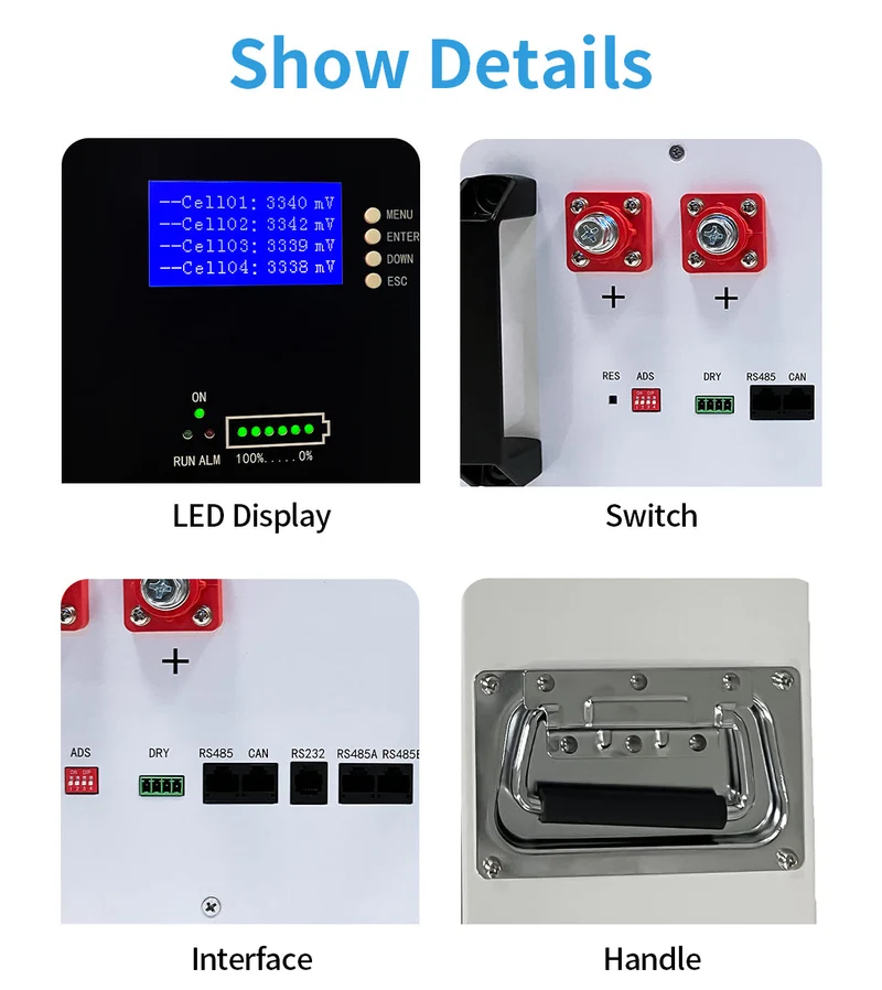 Jm Exported Good Quality 6000 Cycles Wall Mounted LiFePO4 Home Powerwall Battery 48V 51.2V 100ah 5kwh Power Wall for Household Energy Storage Lithium Battery