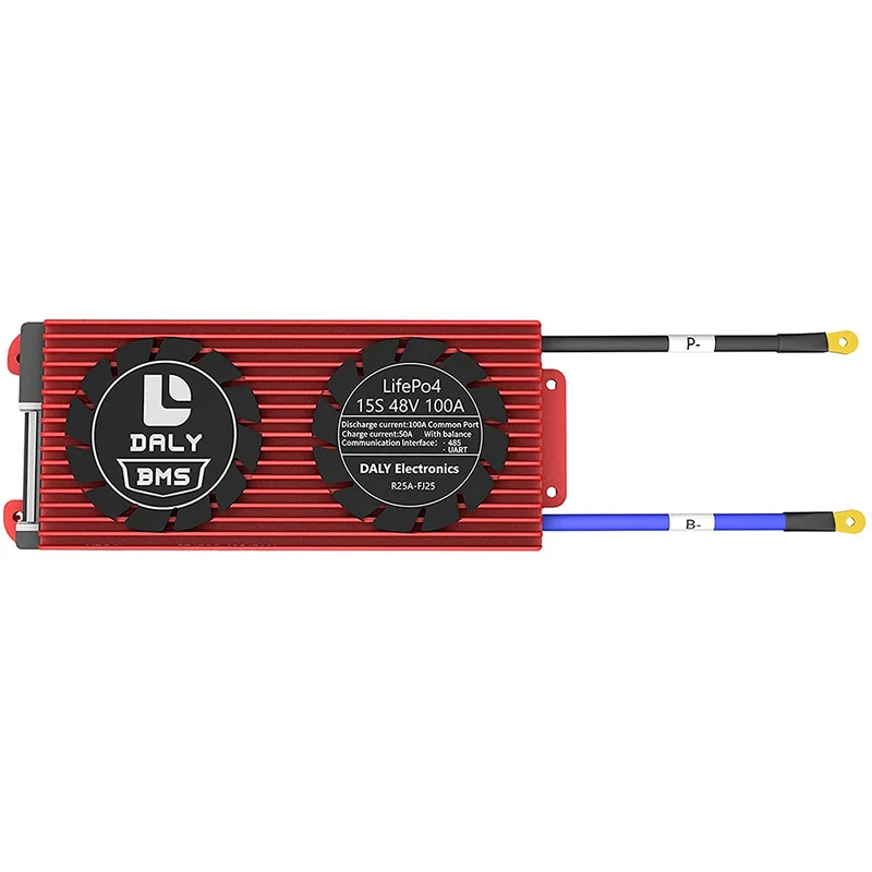 Daly smart bms Lifepo 15S 48V 100A bluetooth BMS board 33 65 184