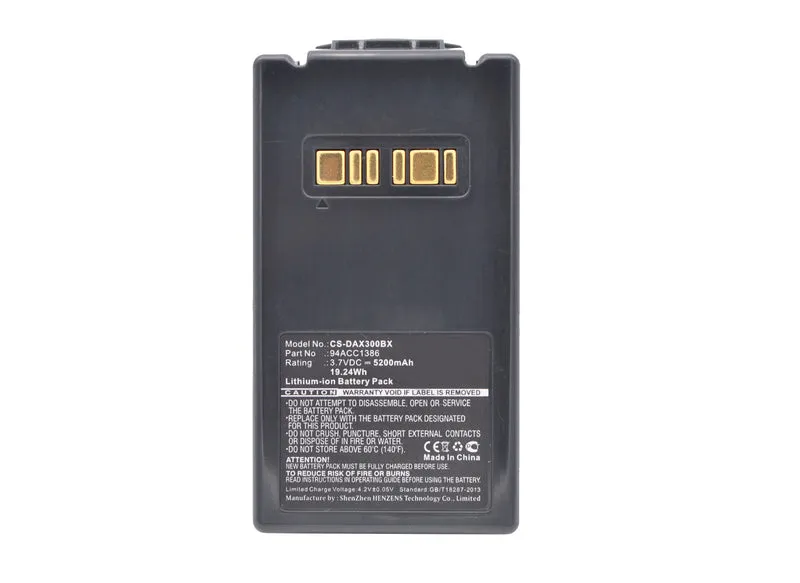 3.7V 5200mAh Barcodelesegerät akku für Falcon X3 Falcon X3 Plus Falcon X3+ Falcon X4 Li-ion