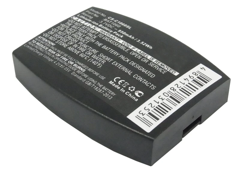 3.7V 950mAh Kabellose Kopfhörer akku für C1060 C1060 Wireless Intercom RF1060 T-1 T-1 drive-thru headsets XT-1 Li-ion