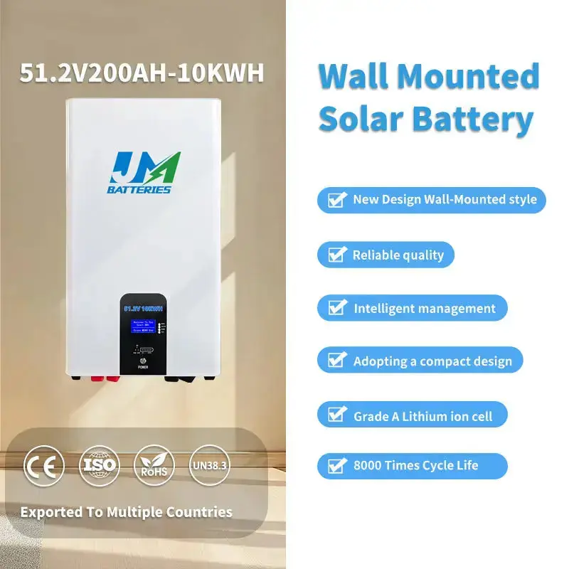 Explore the Benefits of Wall Mounted 51.2V 100AH and 200AH Batteries