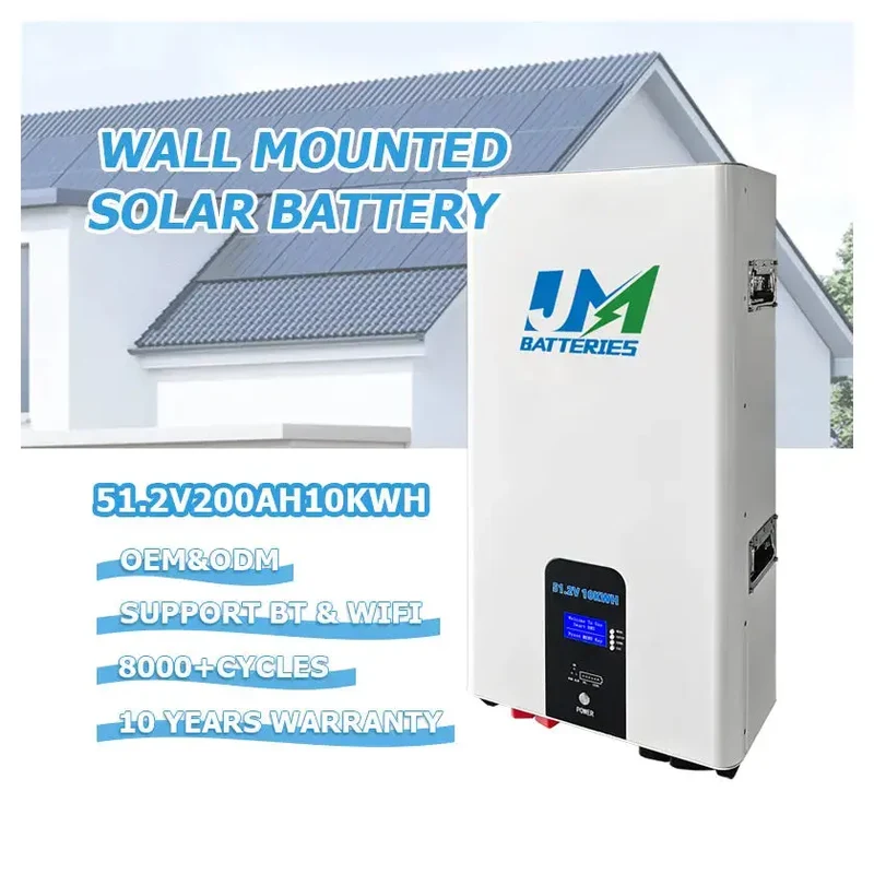 Explore the Benefits of Wall Mounted 51.2V 100AH and 200AH Batteries