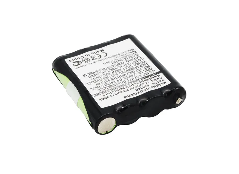 4.8V 700mAh Funkgerät akku für Midland Switel Motorola Ni-MH