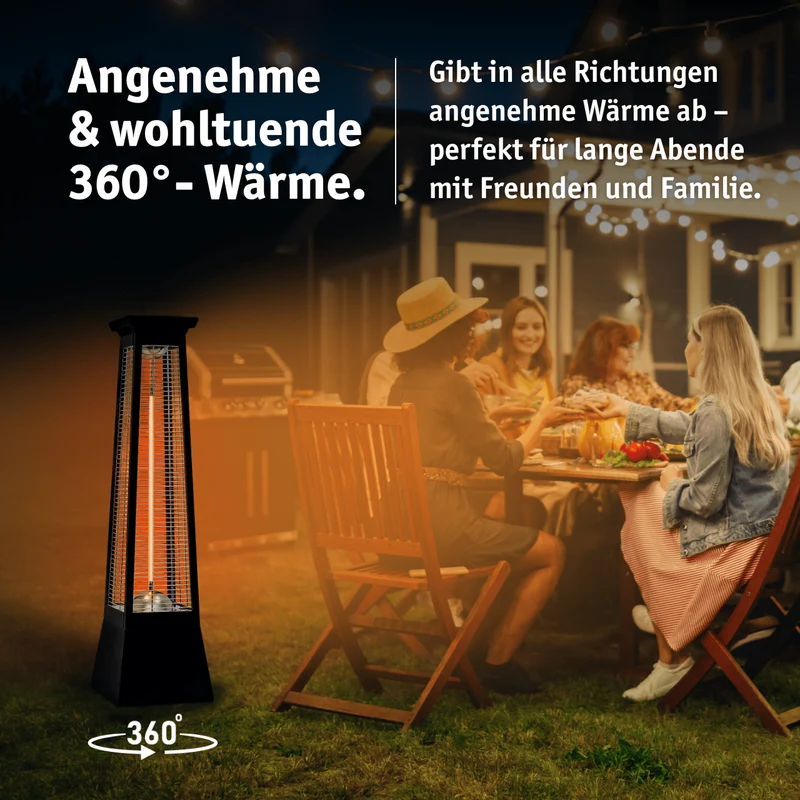 Infrarot Standheizstrahler 2000 W
