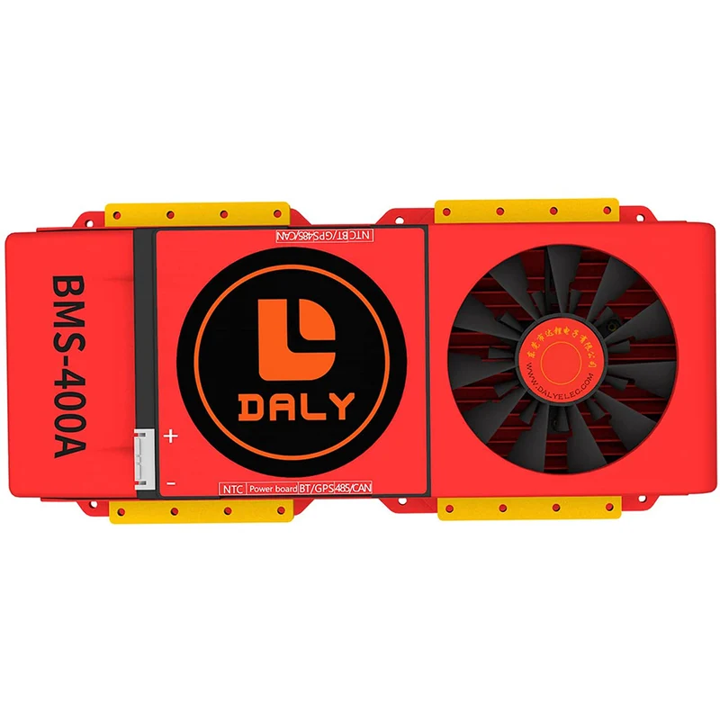 Daly smart bms Li-ion 10S 36V 400A with Fan bluetooth 52 130 257