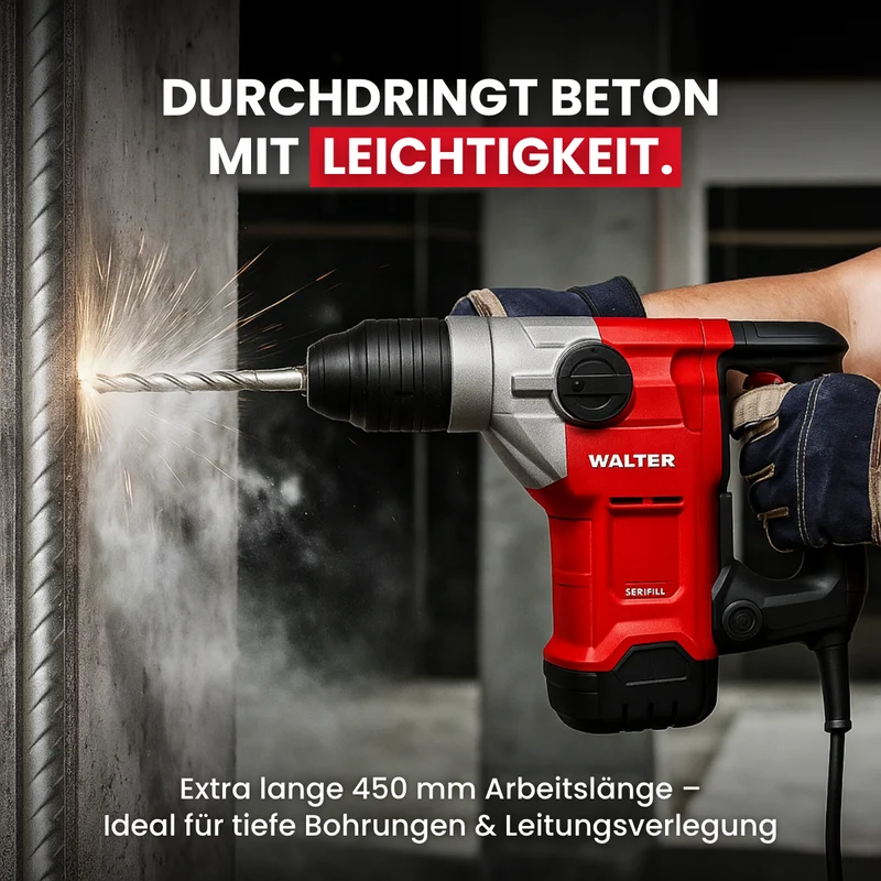 SDS Plus Bohrer-Set 5-tlg. 600 mm