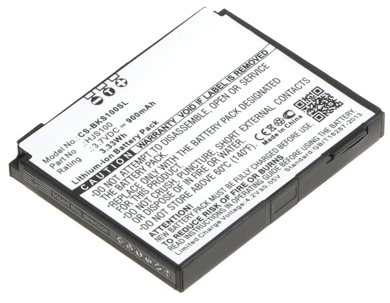 3.7V 900mAh GPS, Navi akku für Universal DF-UC020 Becker HJS 100 HJS-100 Map Pilot Li-ion