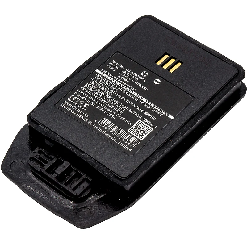 3.7V 1100mAh Schnurloses Telefon akku für DeTeWe Mitel Ascom Aastra Innovaphone Avaya Li-ion