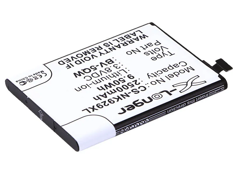 3.8V 2200mAh Handy, Smartphone akku für Lumia 929 RM927 Lumia 930 iCOM Lumia 929 Lumia 929+ Lumia 930 RM927 Li-ion