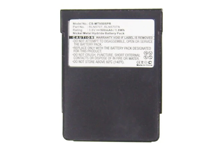 3.6V 500mAh Pager akku für Minitor 5 Minitor V5 Ni-MH