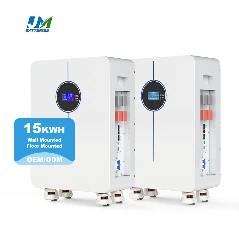 10 Year Warranty 48V 51.2V 300ah Solar Lithium Ion 15kwh LiFePO4 Battery Movable Mounted Home Energy Storage Battery