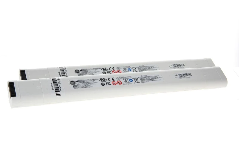 GE Healthcare Original Li Ion Akku für Ultraschall Venue Go 5764348 - 2er Set - 18 V 7000mAh 344x42x26 mm
