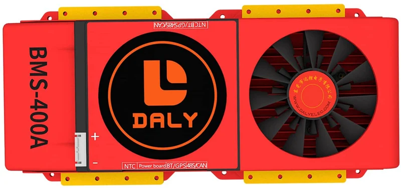 Daly smart bms Li-ion 7S 24V 400A with Fan bluetooth 52130257