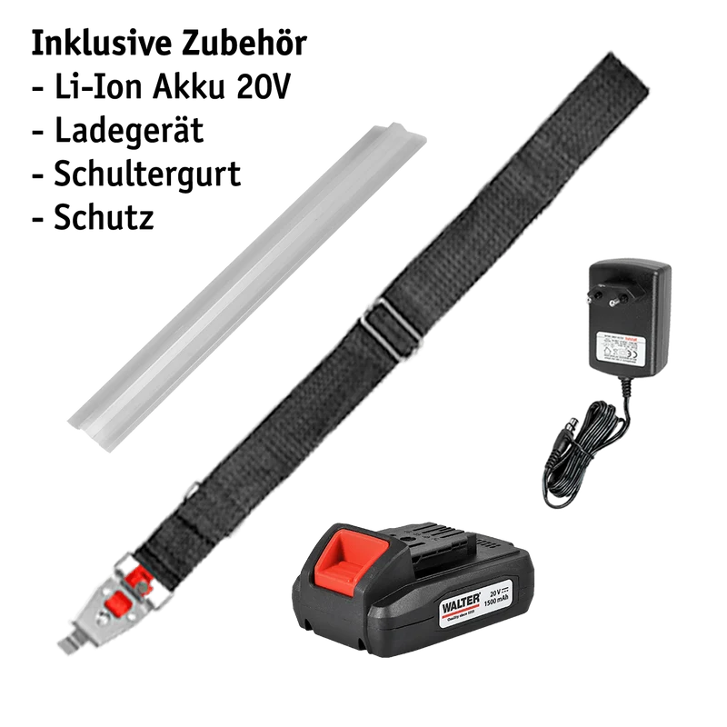Li-Ion Akku-Teleskop-Heckenschere 20 V