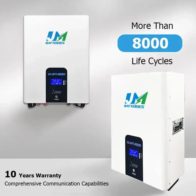 Sleek Wall-Mounted 25.6V 300Ah 100ah 200ah Battery Ultimate Energy Solution Battery Efficient Energy Storage Battery
