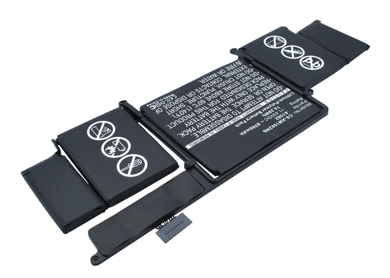 11.43V 6500mAh Notizbuch Laptop akku for MacBook A1502 Batterie Macbook Pro 13" 2015 Retina MacBook Pro 13.3 inch Li-Polymer