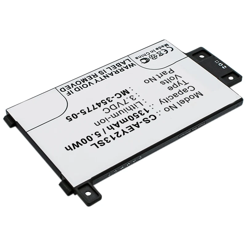 3.7V 1350mAh E-Book akku für DP75SDI, Kindle Paperwhite 2013 Kindle Paperwhite 6 2015 Kindle Paperwhite 6 Gen Kindle Touch 3G 6" 2013 Li-ion