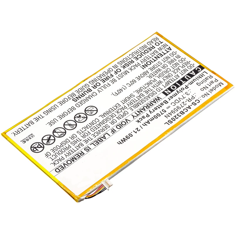 3.7V 5700mAh Tablette akku für Iconia One 10 B3-A20 Iconia Tab 10 A3-A40 A5008 Iconia One 10 B3-A30 Li-Polymer