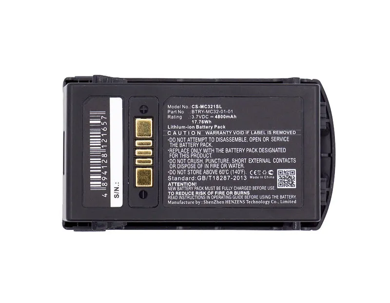 3.7V 4800mAh Barcodelesegerät akku für MC3200 MC32N0 MC32N0-S MC3300 Li-ion