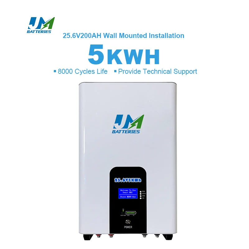 Energy Storage Battery 25.6V 100ah 24V Battery Pack 2kwh Lithium Power Wall Solar Battery for Solar Energy Storage System