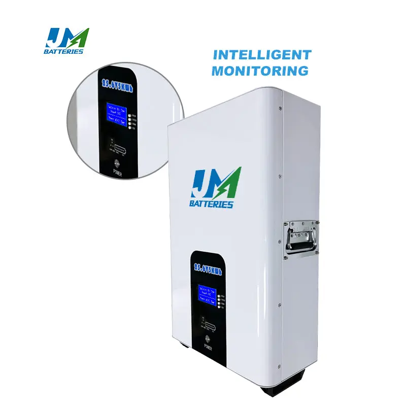 Power Wall LiFePO4 Lithium Battery 25.6V 100AH 200AH 300AH 5.12KWH Deep Cycle Battery Power Wall