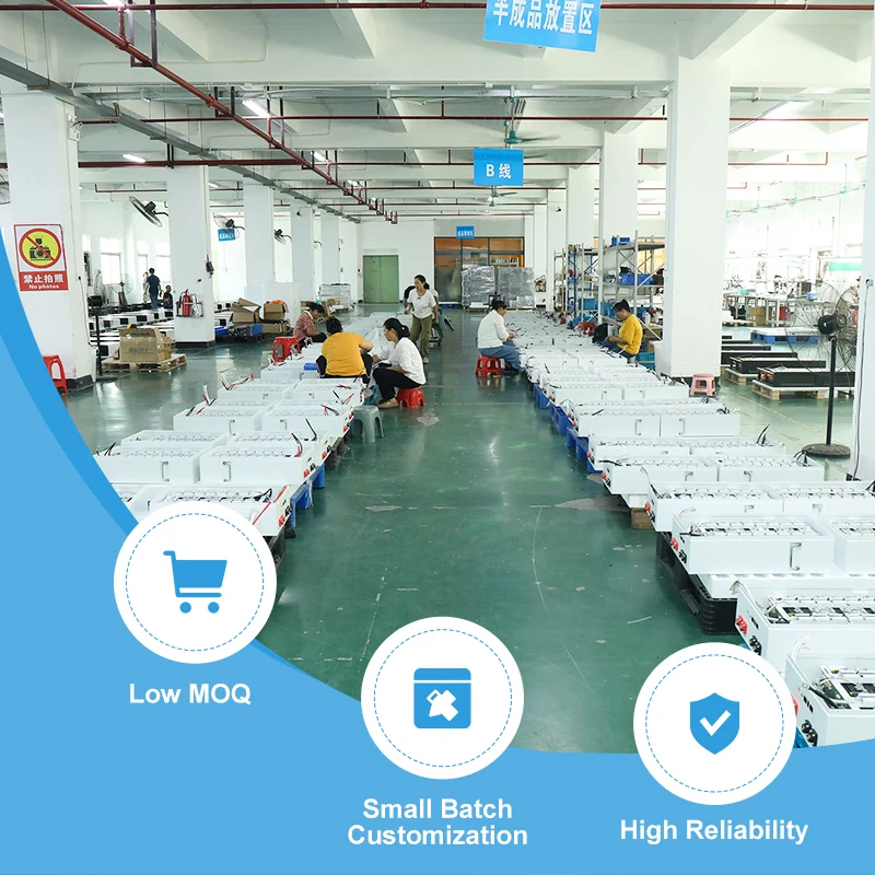 JM Wholesale Lifepo4 Powerwall Battery 24V 25.6V 100Ah 300Ah Lithium Ion Split Battery with CAN Communication Port