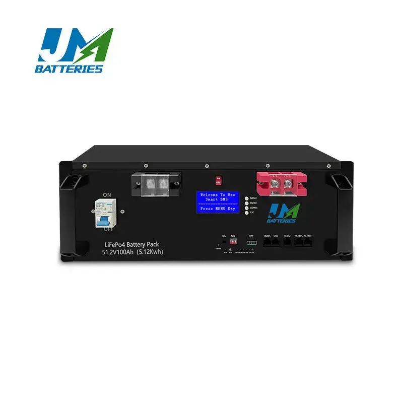 Lithium Ion 48v Battery Pack 51.2V 100ah 50ah 150ah 200ah Rack Solar Battery