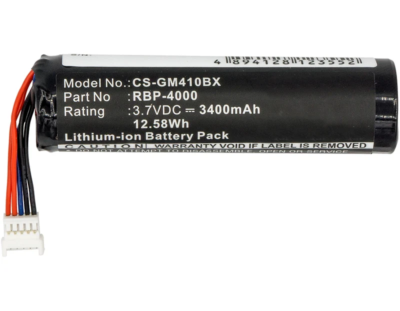 3.7V 3400mAh Barcodelesegerät akku für GM4100 RBP-GM40 GM4100 GM4130 GM4400 Li-ion