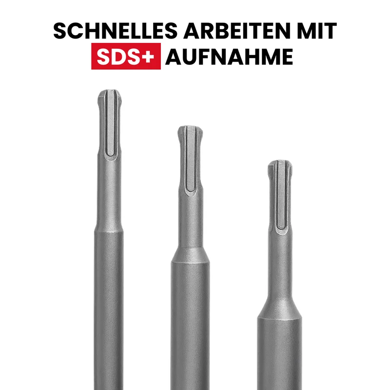SDS+ Bohrer-Set 3-tlg. 1000 mm