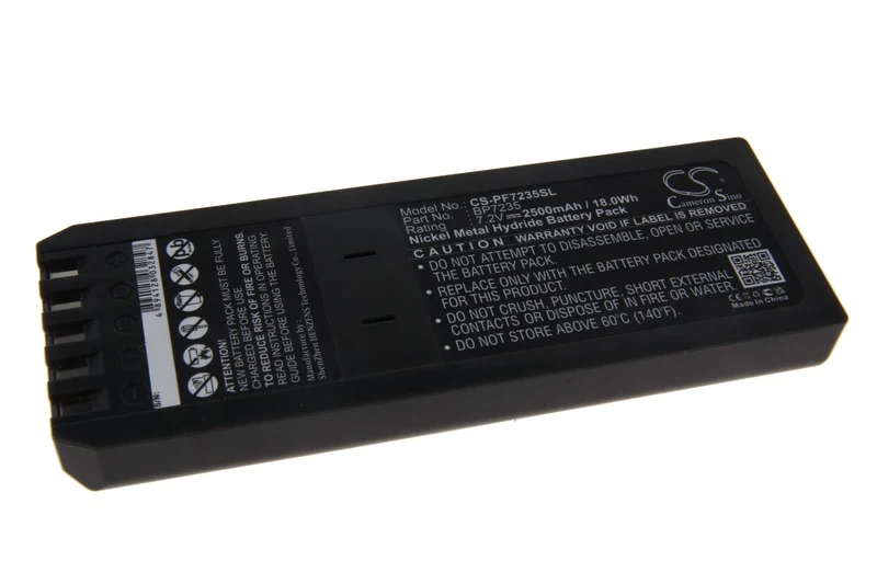 CoPacks NiMH Akku passend für Fluke 700 740 744 BP7235 - 7,2 V 2500 mAh 153,2x54,9x20,9 mm
