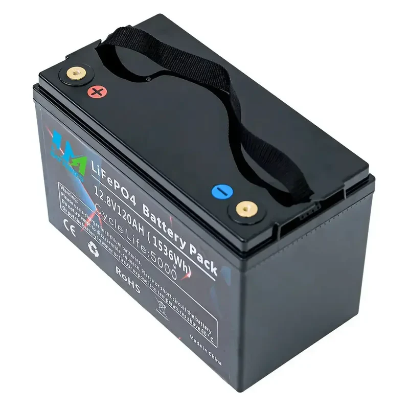 12.8V 120AH Electric Bike Rechargeable Lithium Batteries