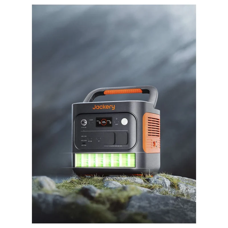 Jackery Explorer 2000 v2 Powerstation 2042 Wh / 2200 W mit LiFePO4-Akku