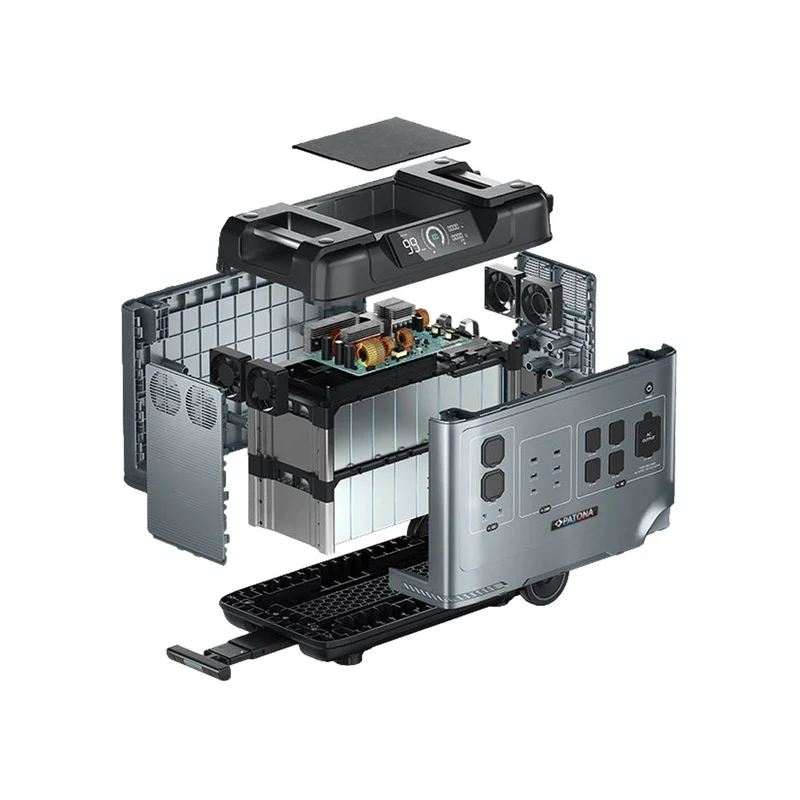 Patona Platinum Powerstation Autarc 5000 – 5120 Wh, 2200W, 230V