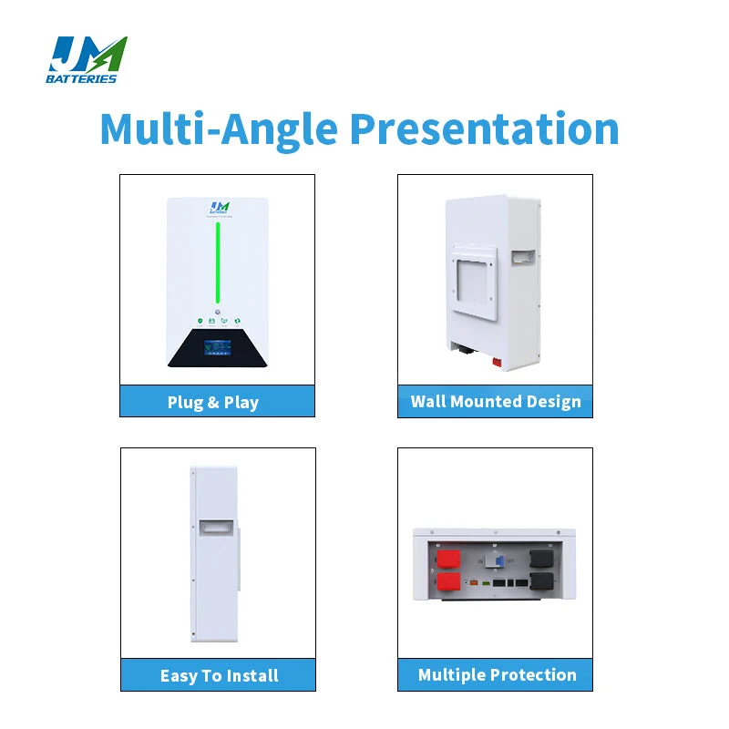 48V 100Ah Home Energy Storage System 5 kw Battery Powerwall Baterie