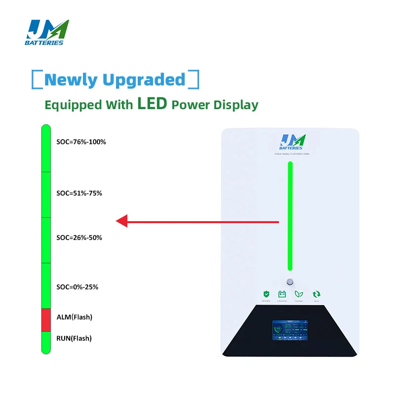 48V 100Ah Home Energy Storage System 5 kw Battery Powerwall Baterie
