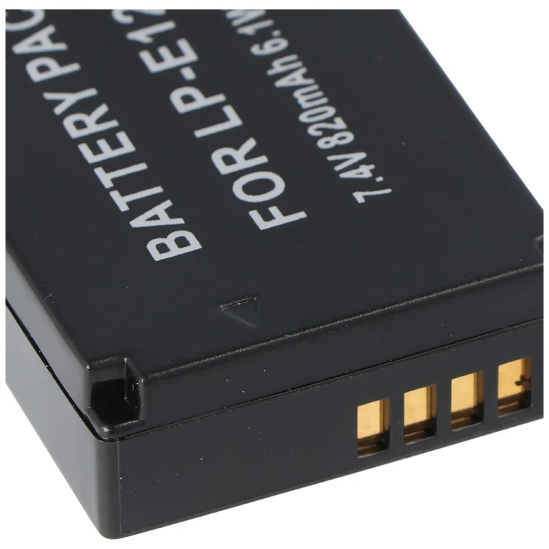 AccuCell Akku passend für CANON LP-E12, EOS M Digital-Kamera