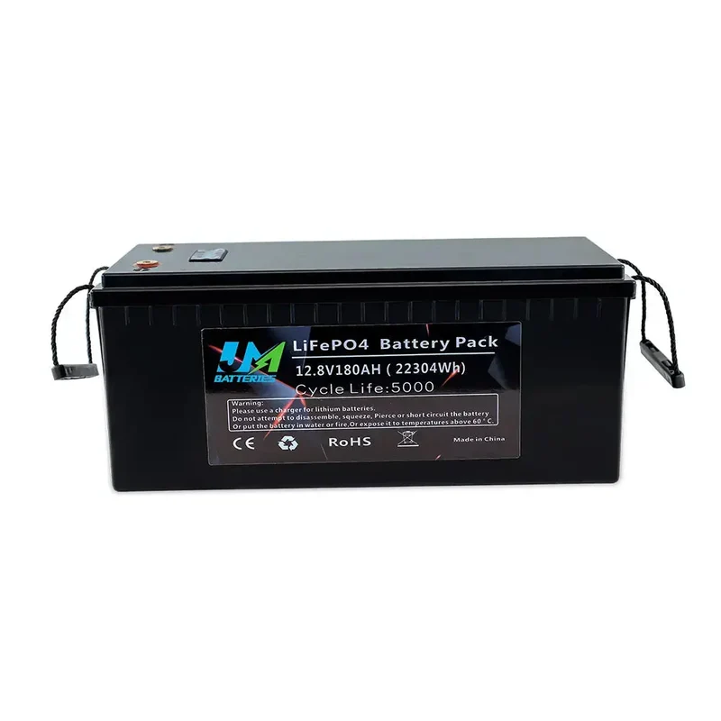 12.8V 180AH Rechargeable Storage Battery Pack Power Energy Storage System LiFePO4 Battery