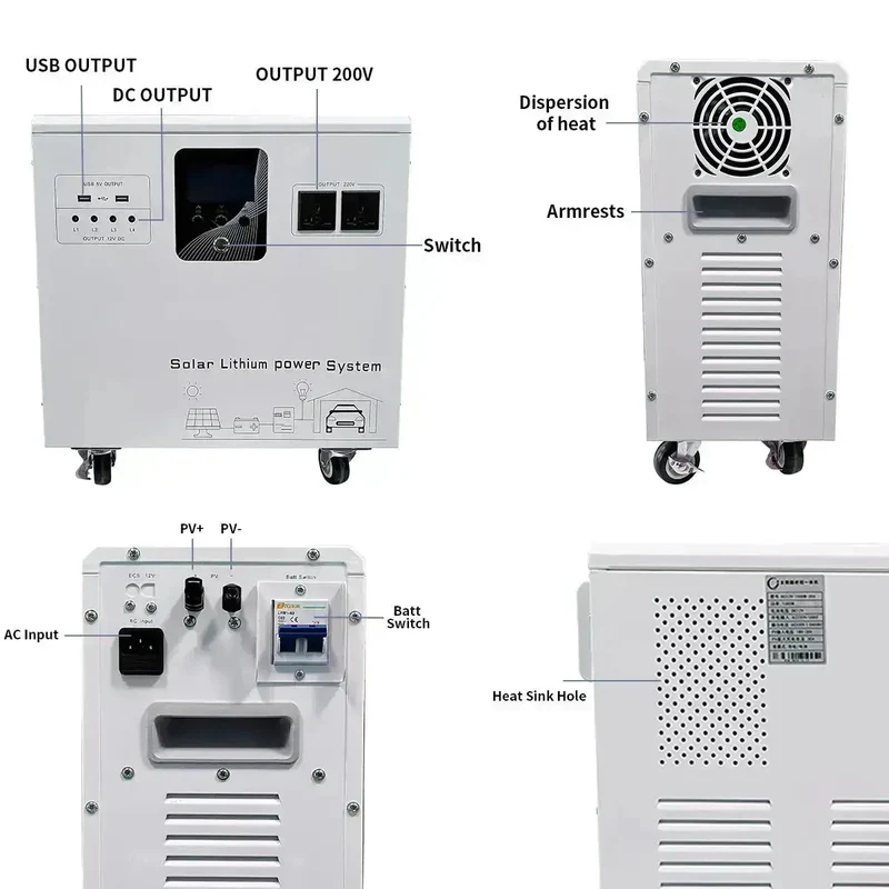 12.8V 100ah AIO Household Solar Energy Battery