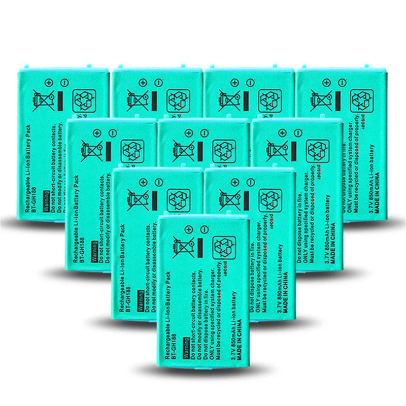 10x3,7 V 850mAh Für Nintendo Gameboy Advance GBA SP akku + Werkzeug Pack Kit Lithium Li ionen akku pack