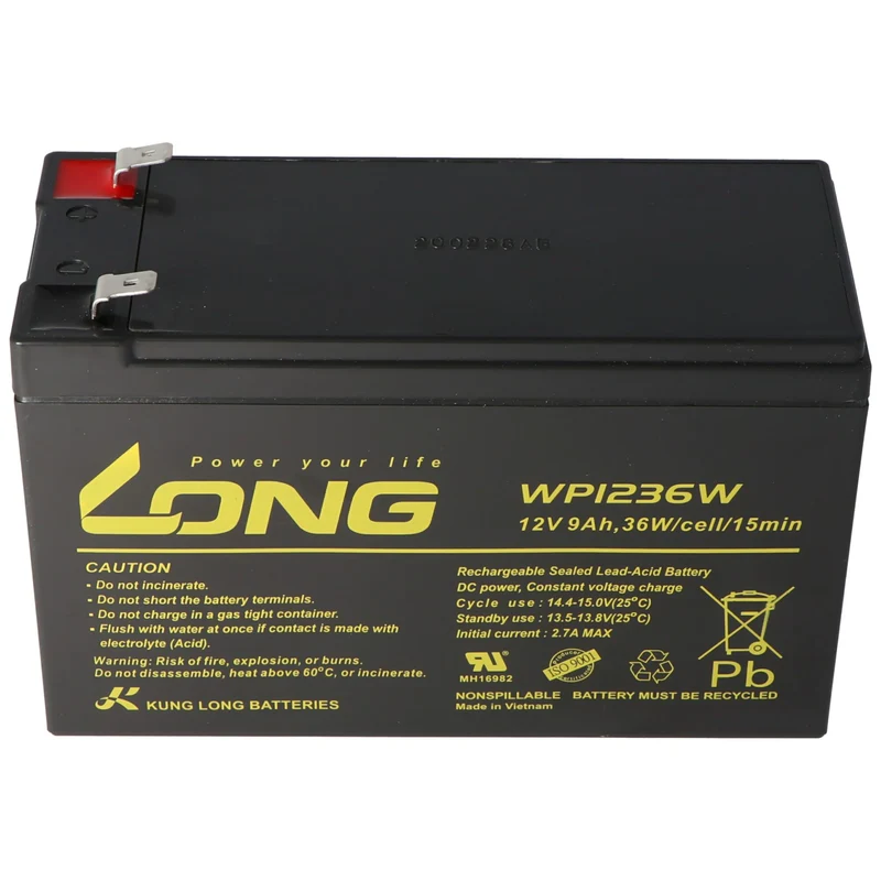 Kung Long Akku exakt passend für den Steripower Desinfektionsgerät Akku 12V mit bis zu 25% mehr Leistung