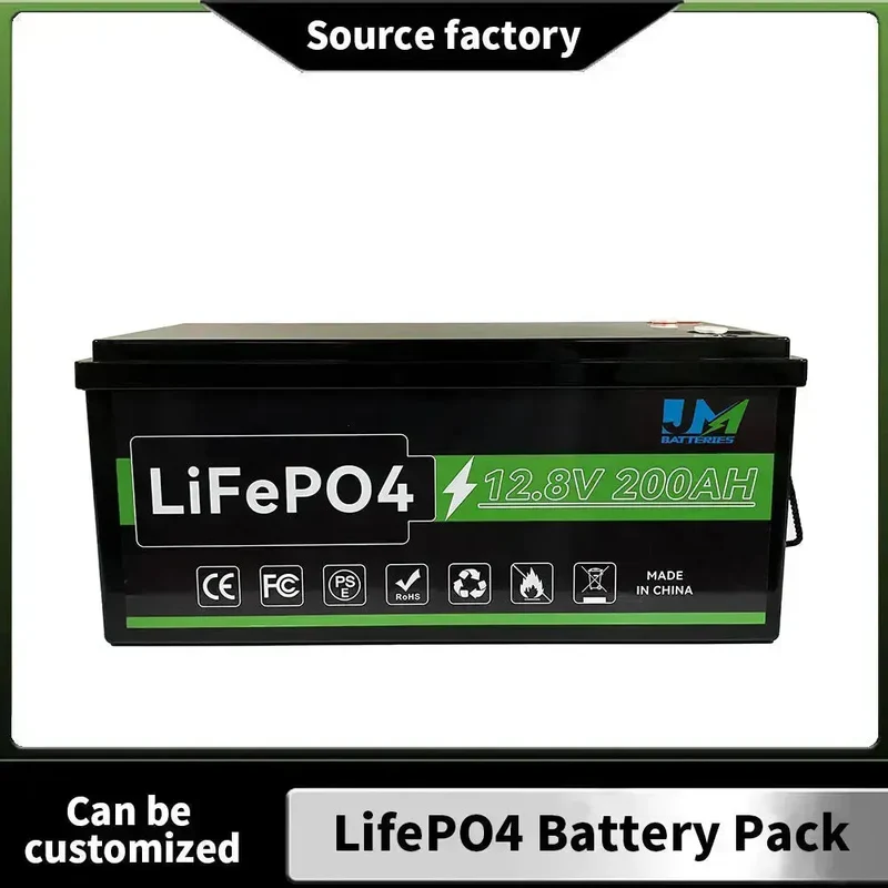12v 200ah Home Energy Storage LiFePO4 Solar Battery