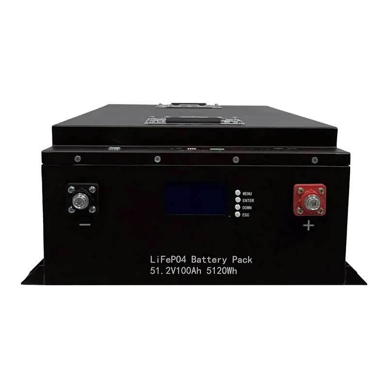 51.2V100AH Stacked Solar LiFePO4 100ah Lithium-ion Battery