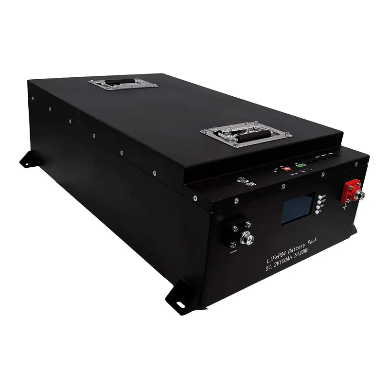 51.2V100AH Stacked Solar LiFePO4 100ah Lithium-ion Battery