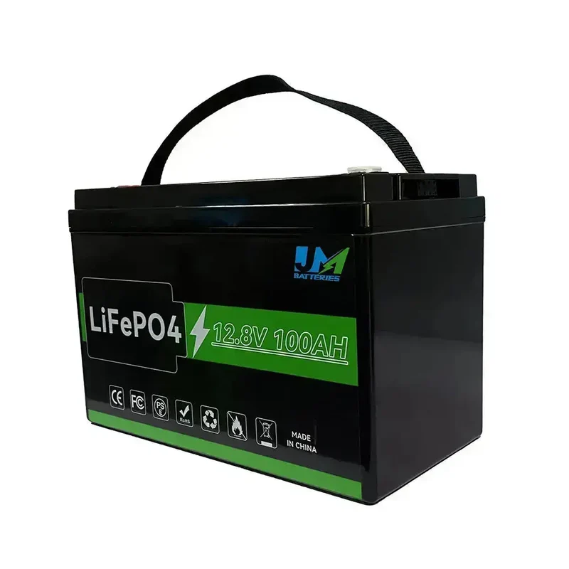 12.8V 100AH Lithium Ion Battery Power Storage LiFePO4 Battery