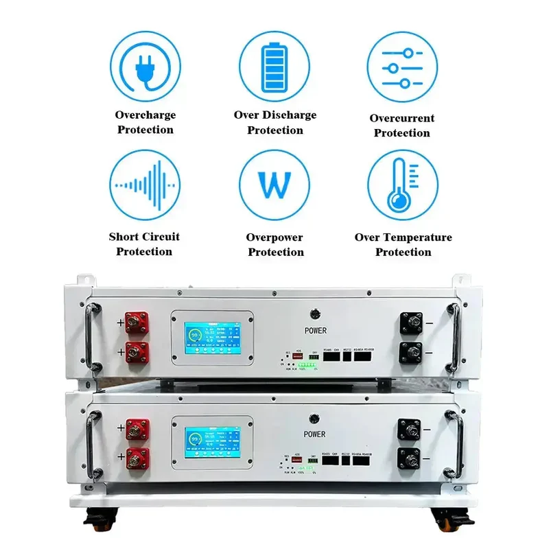 High Capacity 48V 100AH Household Energy Storage 10kwh Grade a Cell Wall-Mounted Battery